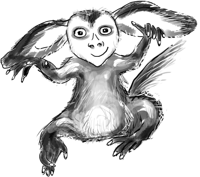 Выхухоль, талисман  модуля «Сценарии взаимодействия» дизайн-задачника «Собаки Павловой»